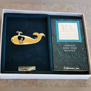 Vernon Collection Jonah and the Whale pin New In Box